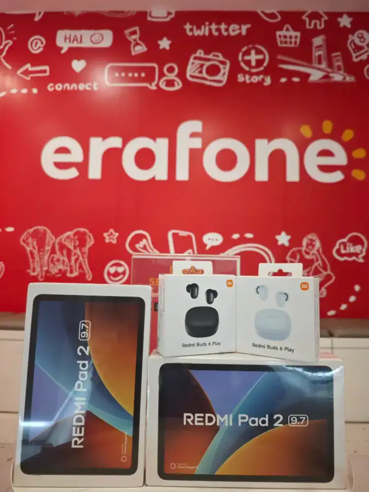 Redmi Pad 2 9.7 4/64GB Terbaru Gratis Headset Bluetooth