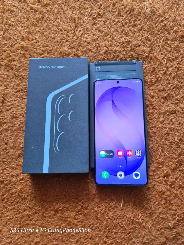 Samsung S26 Ultra Baru 5hari Fulset Resmi Galaxy S26ultra S 26 26ultra