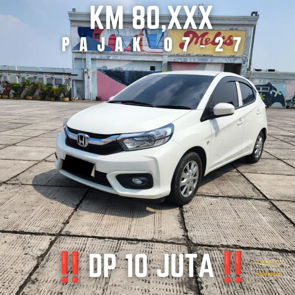 ‼️DP 10 JUTA‼️
HONDA BRIO E 1.2 CVT TH 2018