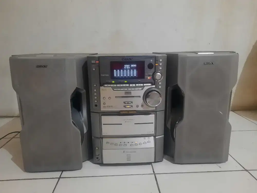 Audio sony mhc-zx70