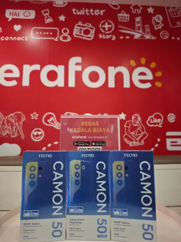 Tecno Camon 50 Series Terbaru Bergaransi Resmi