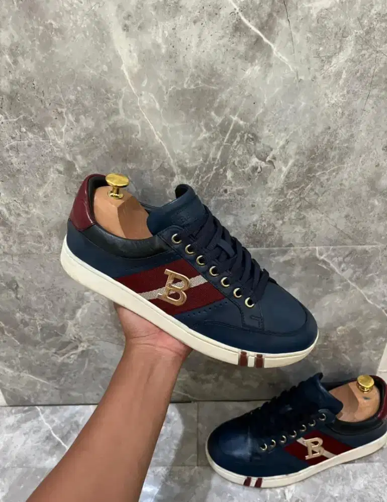 Sepatu pria bally snakers original size 40 original