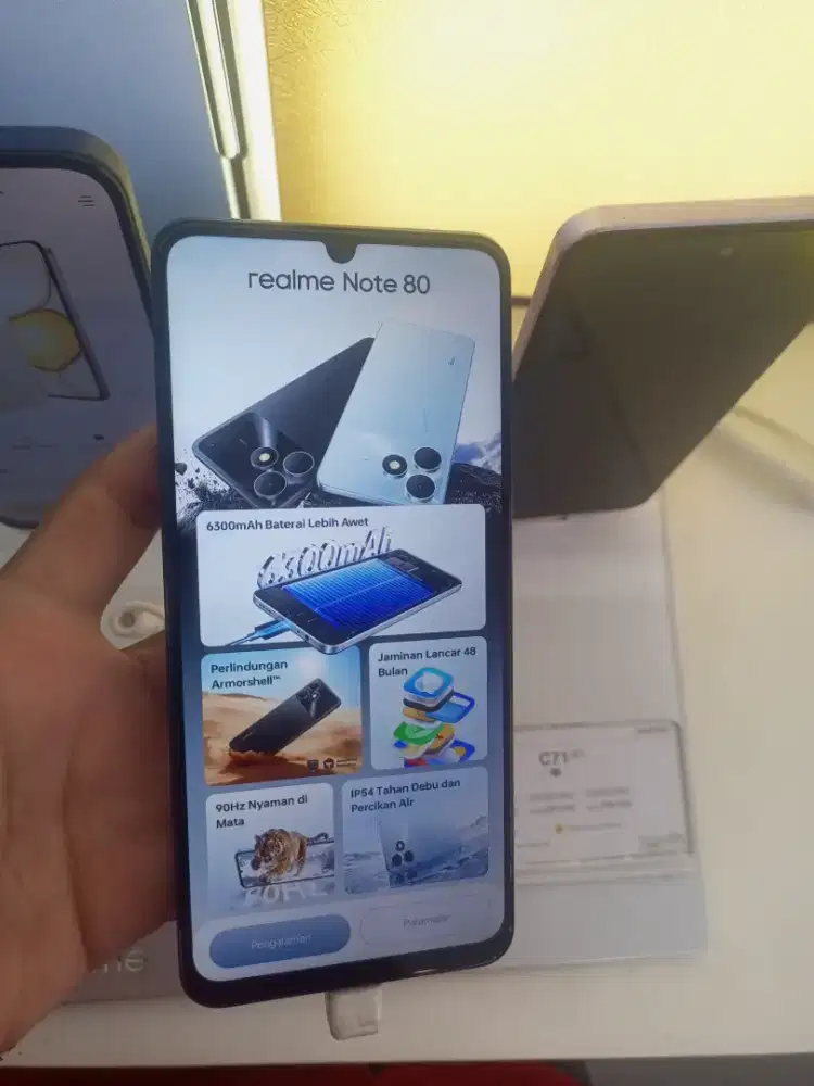 realme note 80 . .