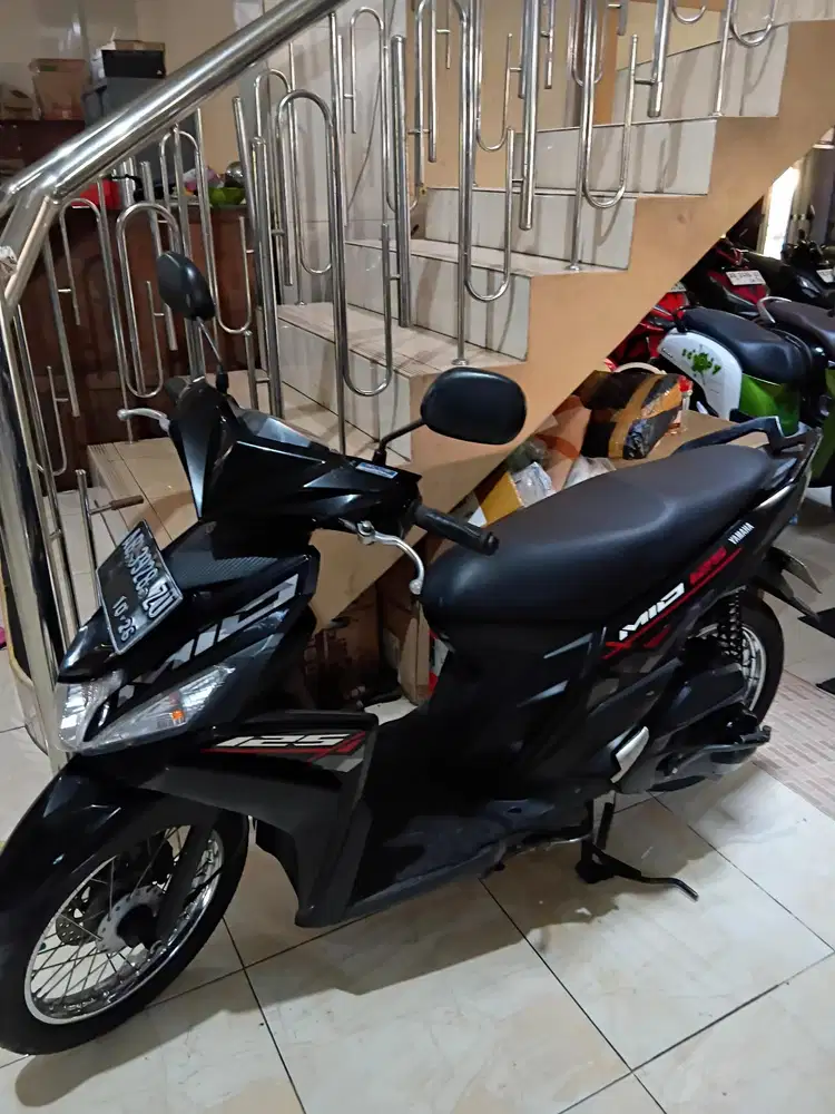 Mio 125 spoke ruji hitam 2016 gbm