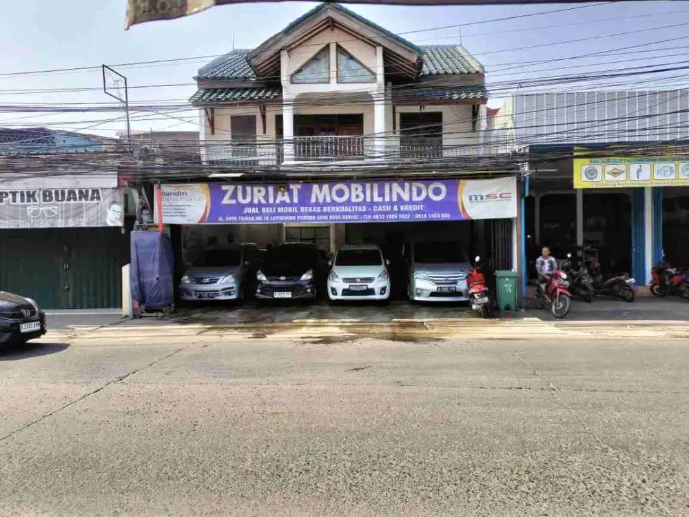Rumah Usaha Dan Tempat Tingal Probadi Pinggir Jalan Raya Caman Pondok Gede