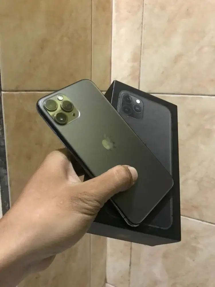 iphone 11 pro inter 256gb lengkap fullset