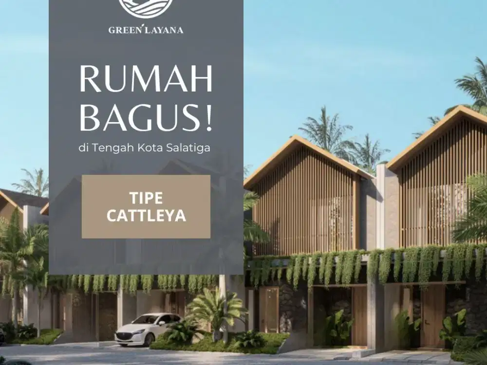 Rumah Bagus Lokasi di Tengah Kota Salatiga LIngkungan Asri dan Tenang