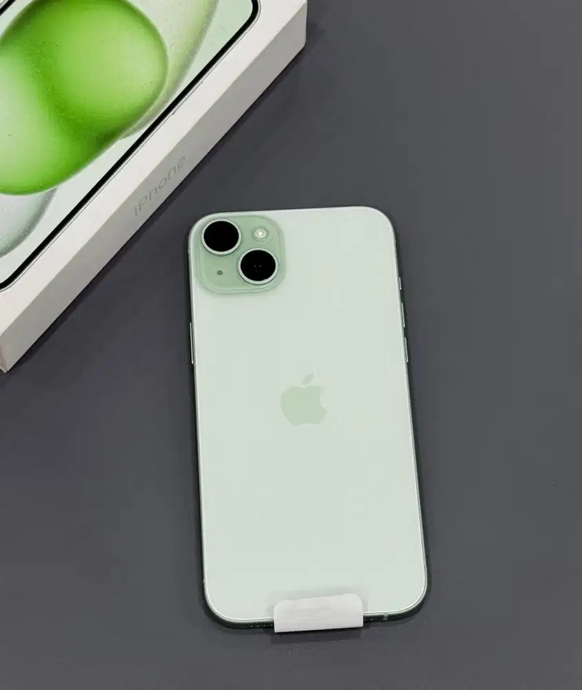 iPhone 15 Plus 256GB Green Resmi iBox Mulus