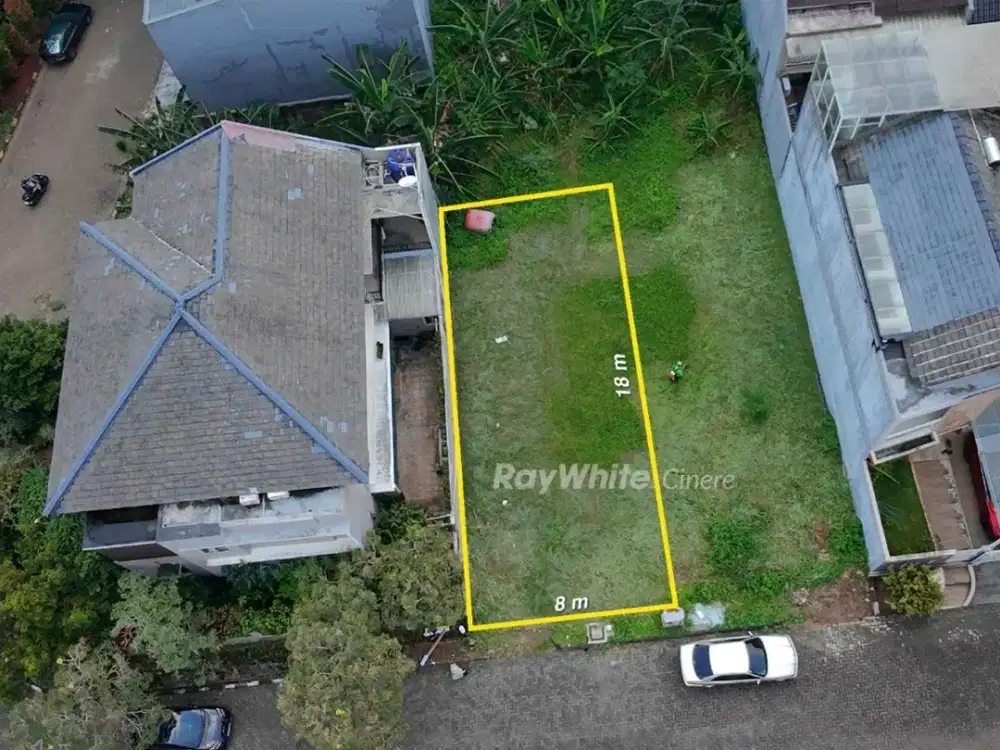Tanah Siap Bangun di Villa Cinere Mas Cocok untuk Hunian