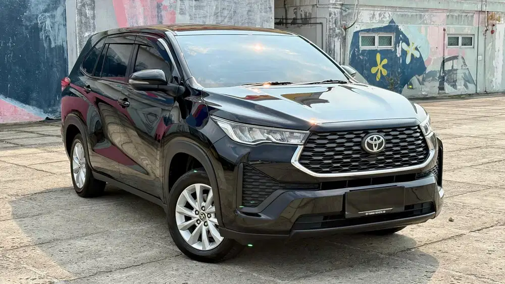 [KM 20.000AN]TOYOTA INNOVA ZENIX V BENSIN AT HITAM 2023 NON HYBRID