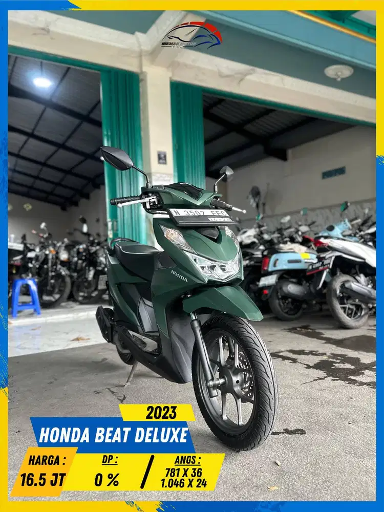HONDA BEAT DELUXE 2023 NEGO GAS POLL MASZEHH HIKMAH MOTOR KEPUH