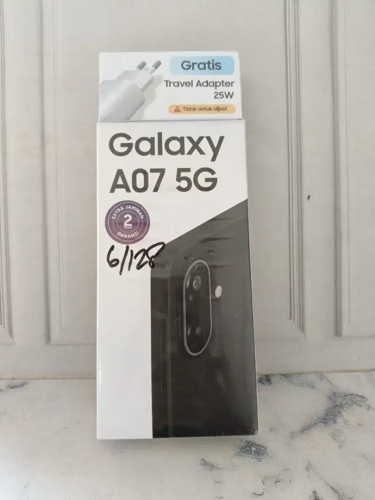 new samsung a07 5G 6/128 garansi resmi