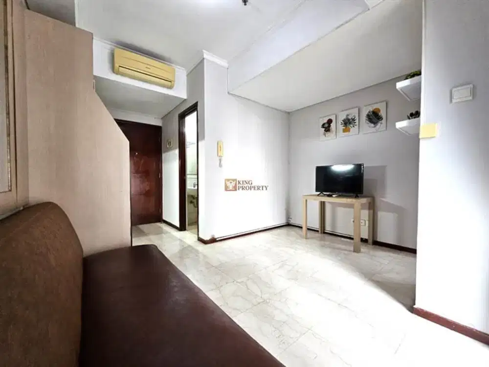 Tinggal Bawa Koper! Disewakan 1Br furnished Royal Mediterania Garden selangkah ke Central Park 2 Central Park Mall Fasilitas Lengkap Lokasi Strategis