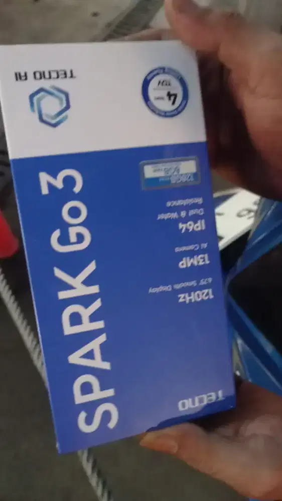 Hp Tecno Spack go 3 4/128GB New