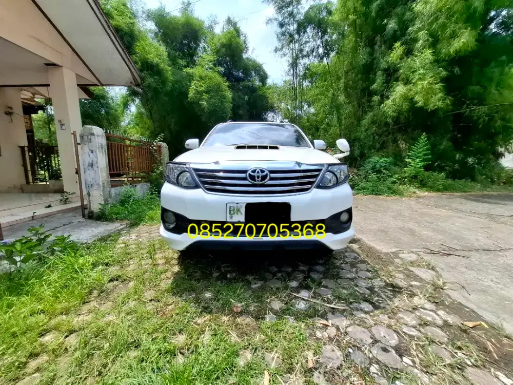 Dp 43jt Fortuner Vnt Trd AT Matic Diesel Putih 2012
