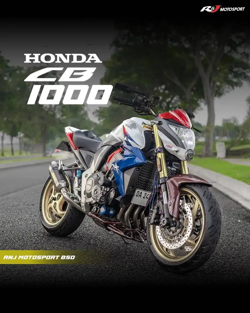 Honda CB1000 R CB650 Z 1000 Tri Colour Nik 2012 Knalpot Akrapovic