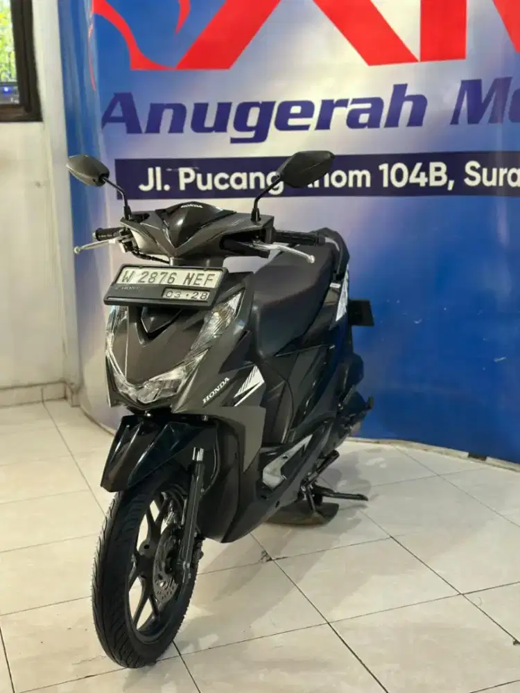 KM RENDAH ! HONDA BEAT ECO Hitam Silver 2023