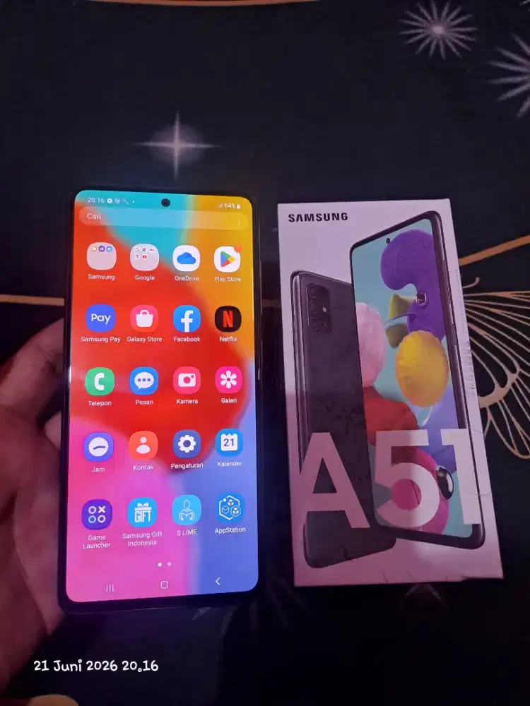 SAMSUNG A51 SEIN 8/128 MULUS