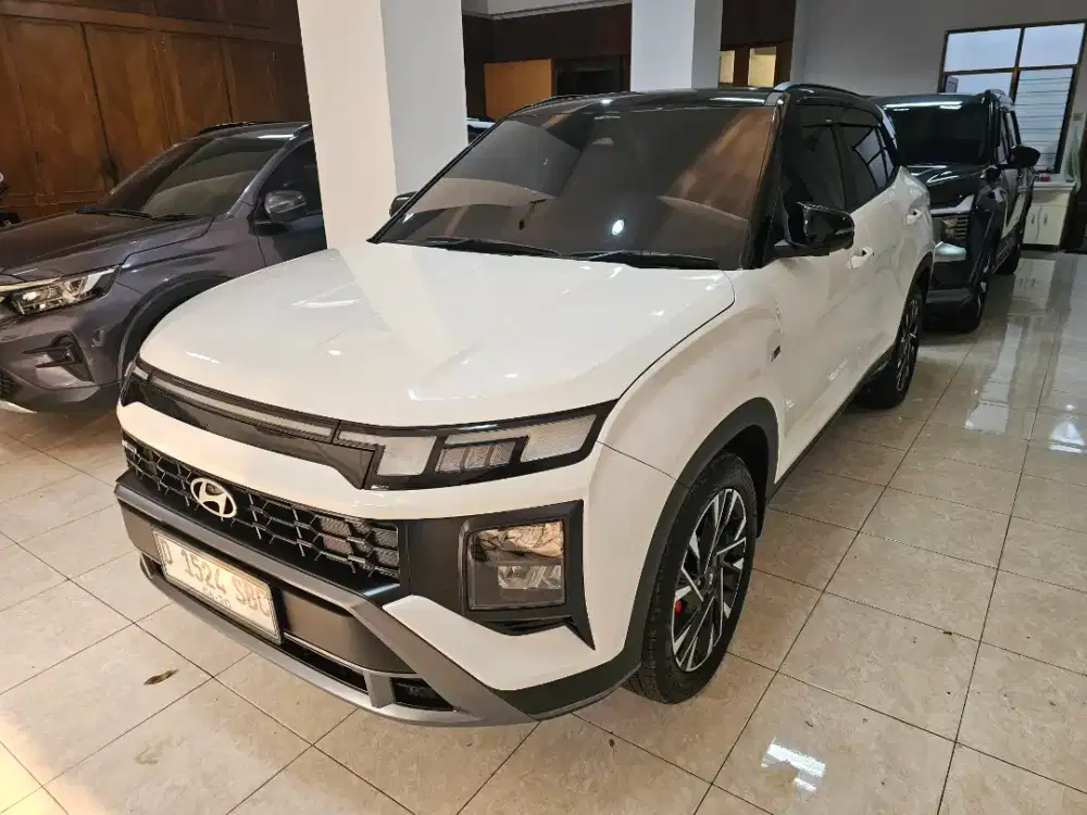 (LOW KM) Hyundai creta N LINE TOP 1.5 at 2025 putih, km 9rb, spt baru