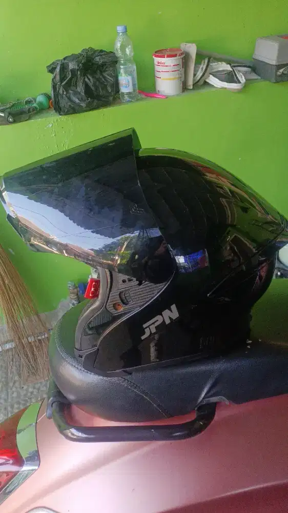 helm jpn kyo 9 warna hitam