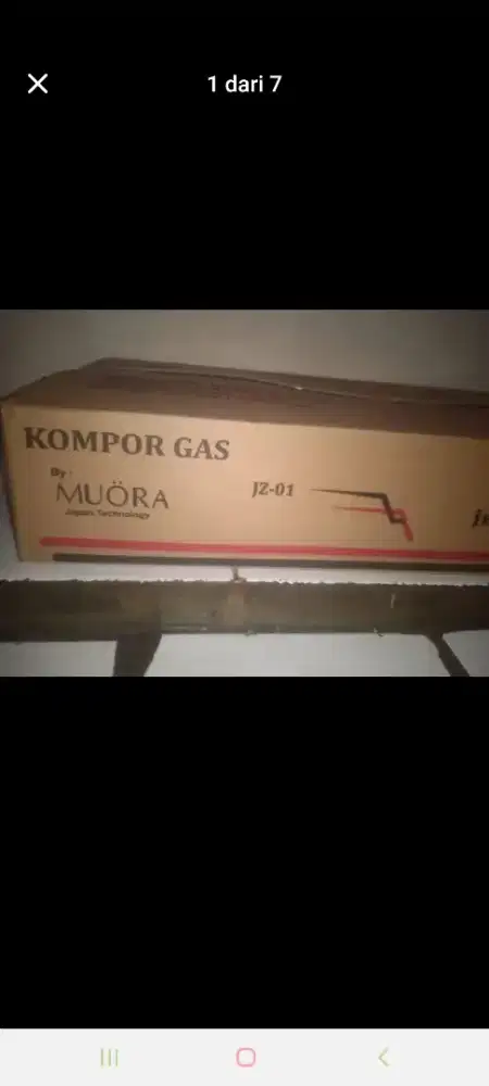 Jual Kompor Gas 2 Tungku kaca 1 set Selang & Kepal regulator