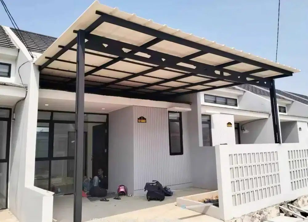 Pasang kanopi dan garasi baja ringan