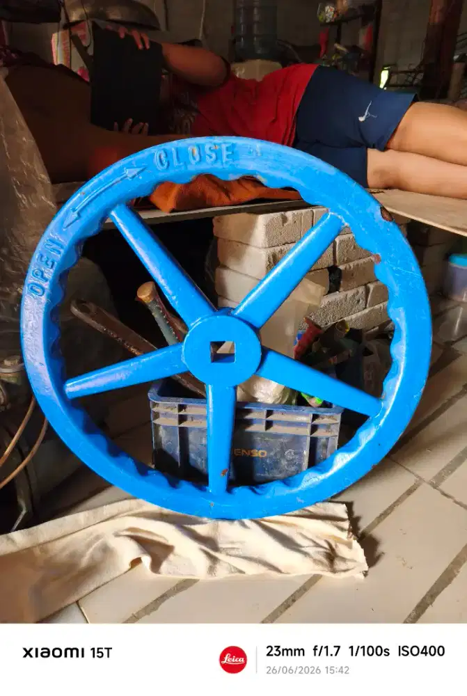 STIR GAGANG PUTERAN GATE VALVE JUMBO BESAR