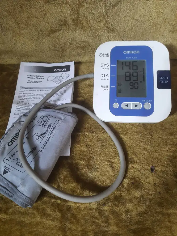 Tensimeter Omron HEM-7203 ori Jepang second normal siap pakai