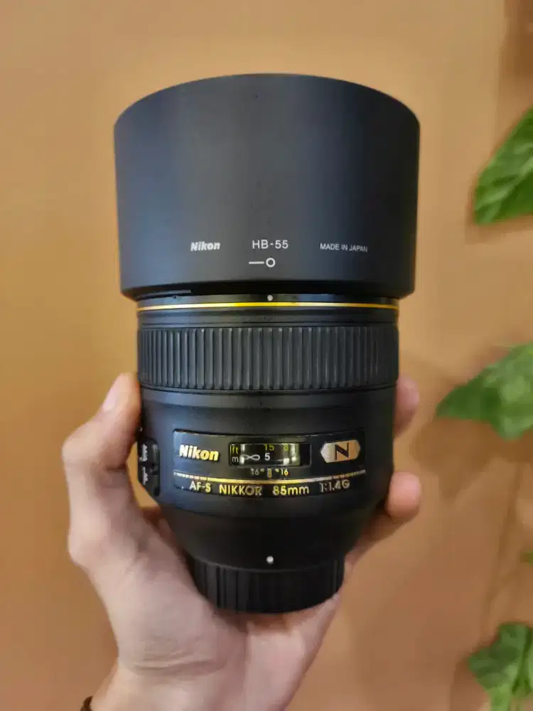 Lensa Nikon Afs 85mm F1.4 Nano, Muluss