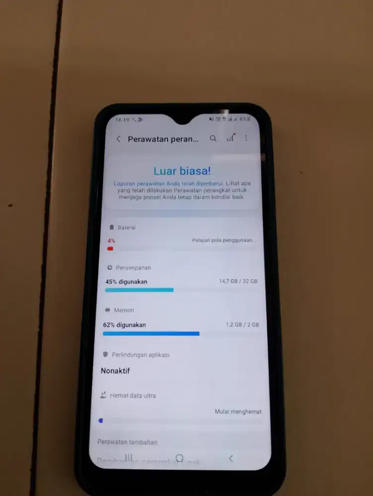 Samsung A10 Blue