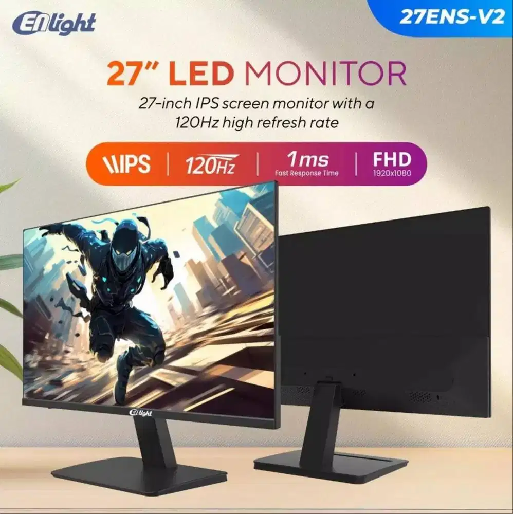 ENLIGHT 27ENS-V2 FHD 120Hz Gaming Monitor Enlight 27 inch 27 ENS V2
