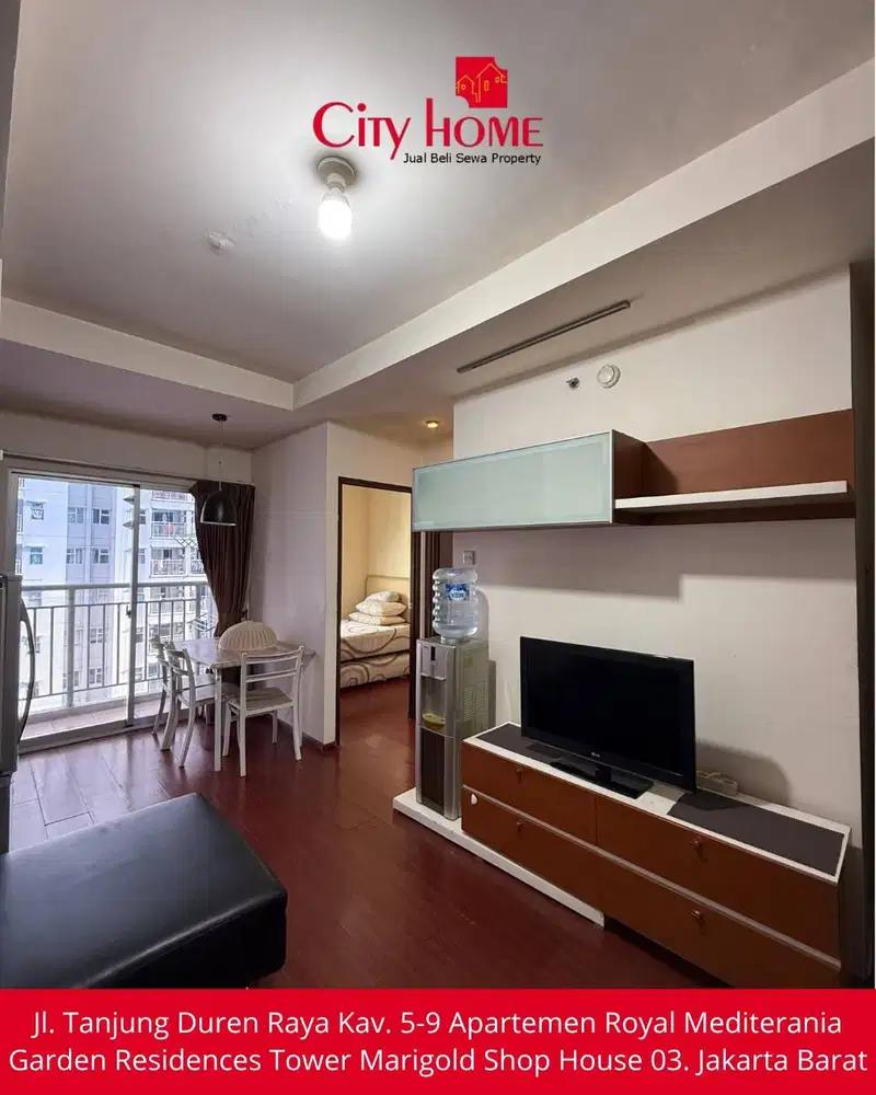 Apartemen 2BR MG2 Full Furnished, Cocok Investasi