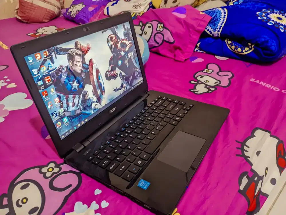 Laptop Acer core i3 slim mulus
