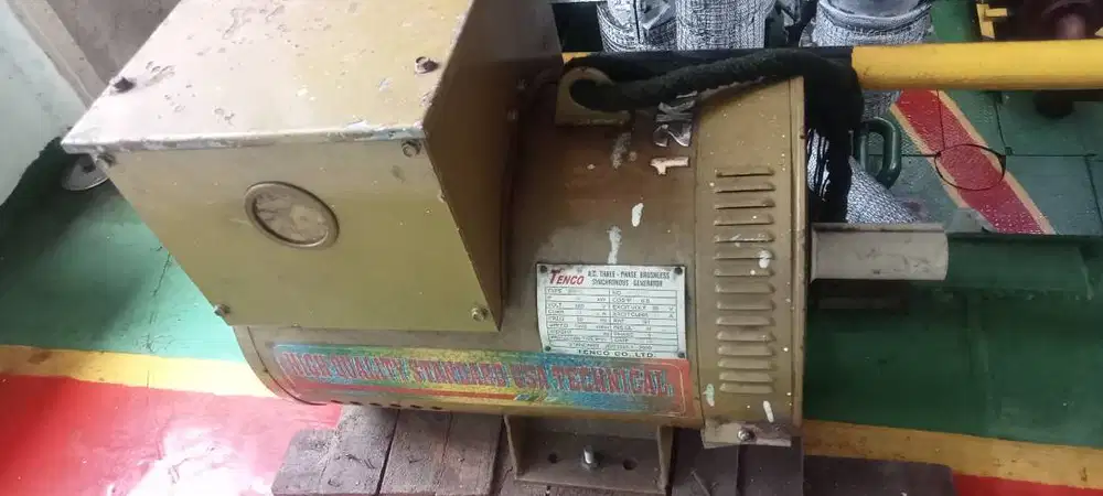 Dinamo generator merk tenco 12 Kw