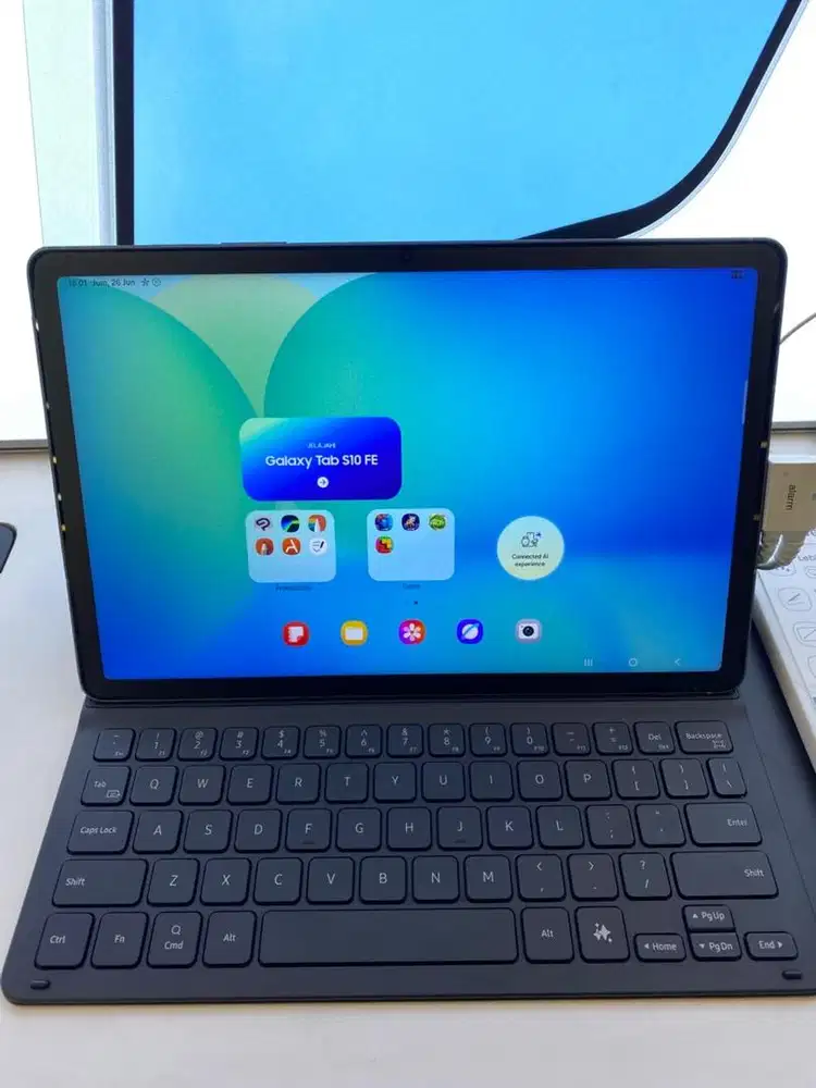 SAMSUNG TAB S10 FE 5G 8/128GB FREE KEYBOARD ORI CICILAN 0%