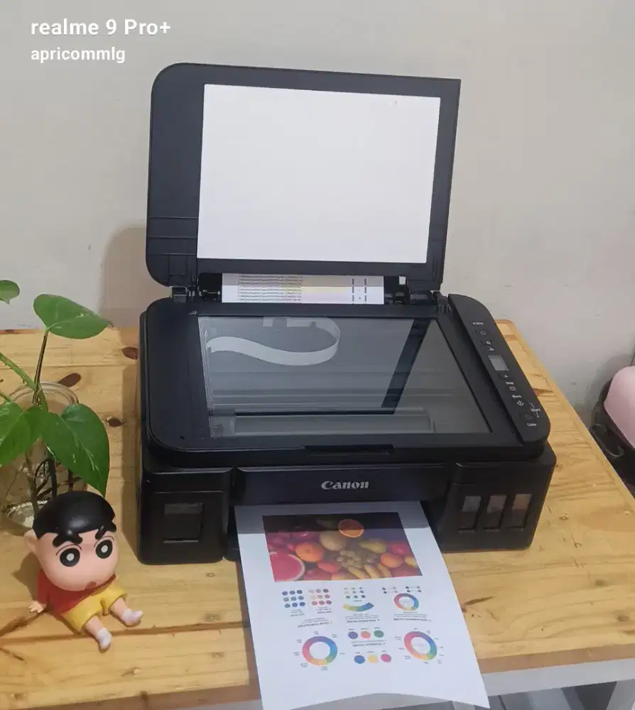 Printer Canon G2010 bisa print scan copy modif pabrik siap pakai