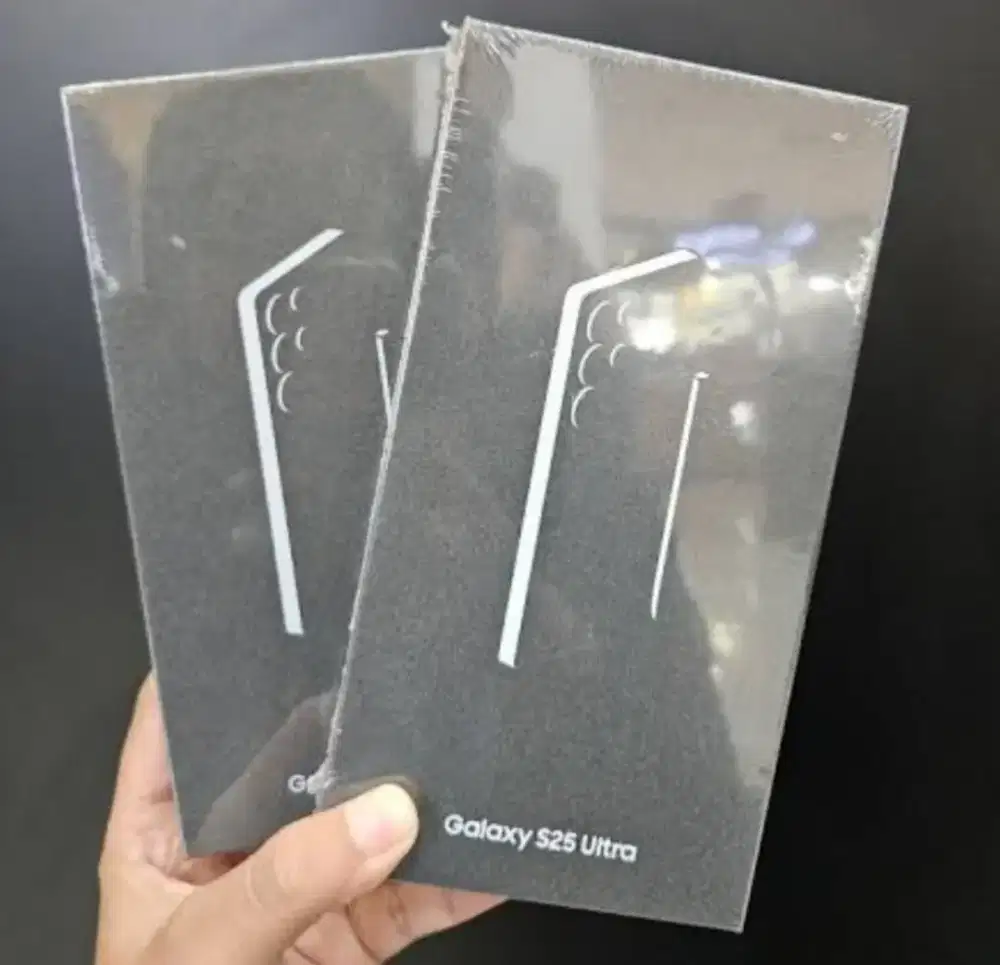 Samsung Galaxy S25 Ultra 12/256 Silver Black BNIB Resmi SEIN