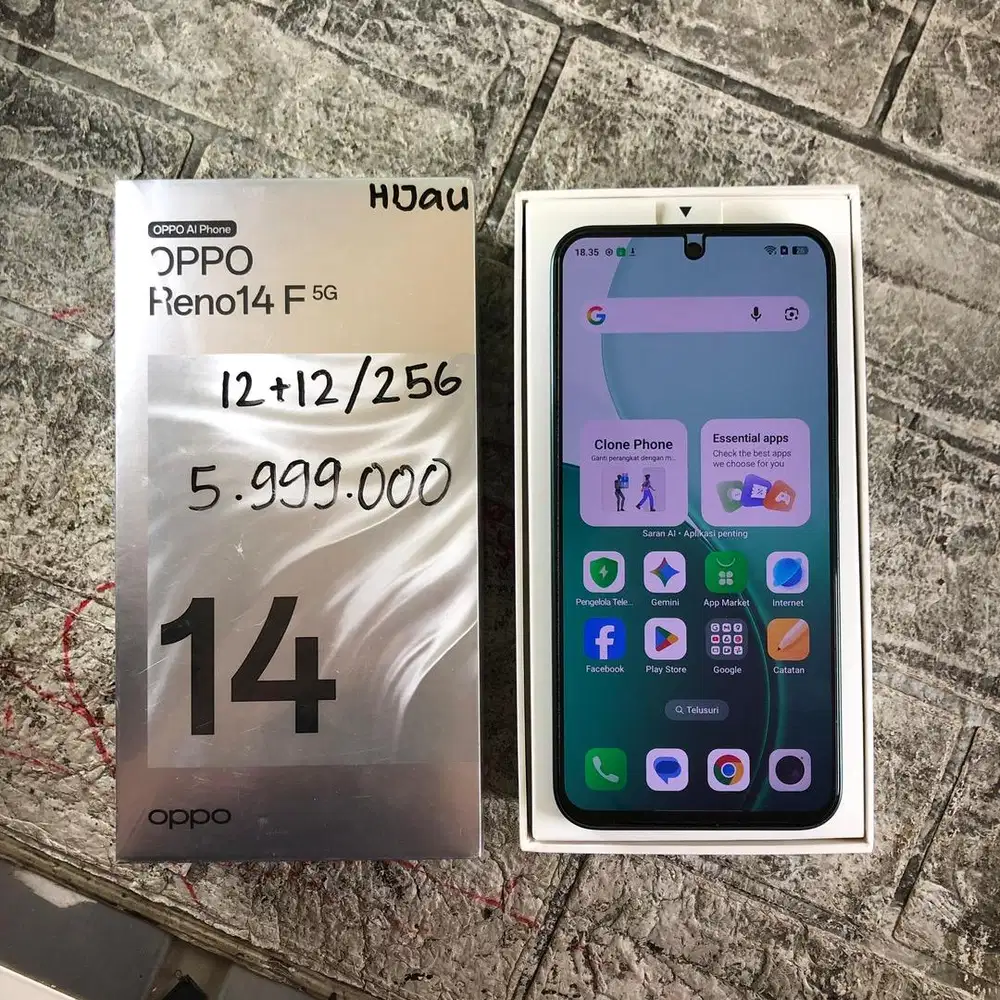 Oppo Reno 14F 5G Ram 12/256 GB