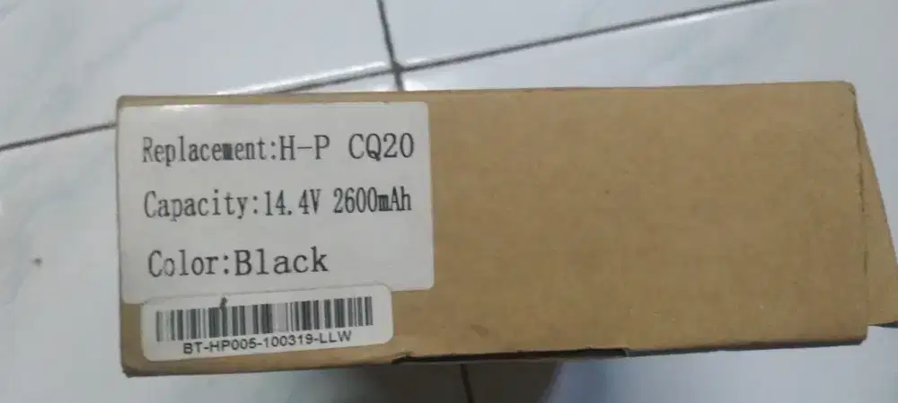 Baterai laptop HP CQ 20