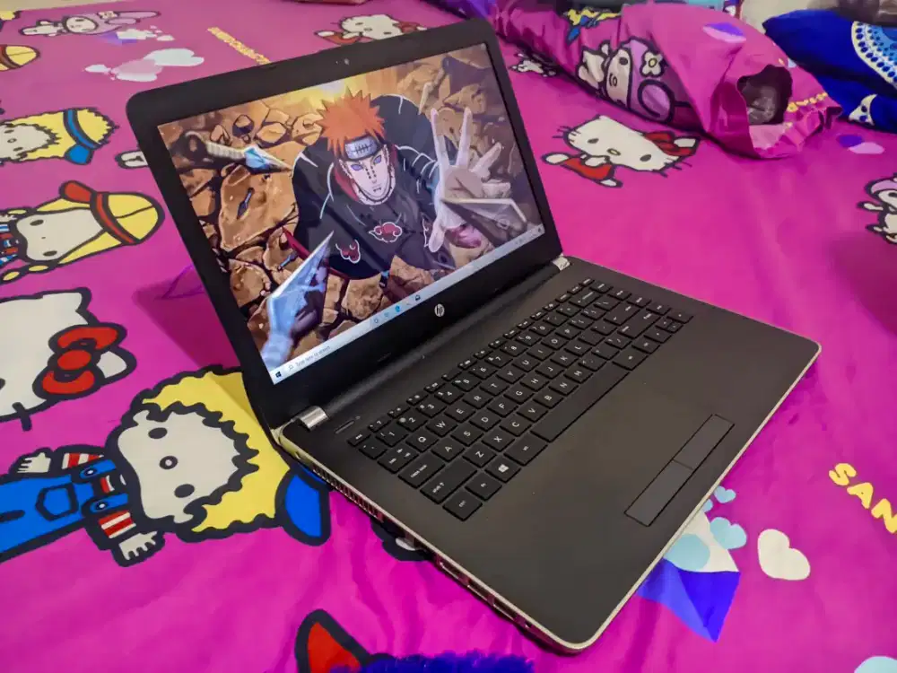 Laptop hp14 Amd A9 body slim mulus