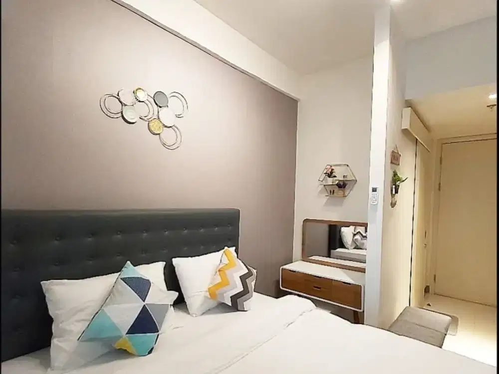 Dijual Apartemen Amor Studio di atas Pakuwon City Mall Full Furnish Bagus Siap Huni Surabaya Timur