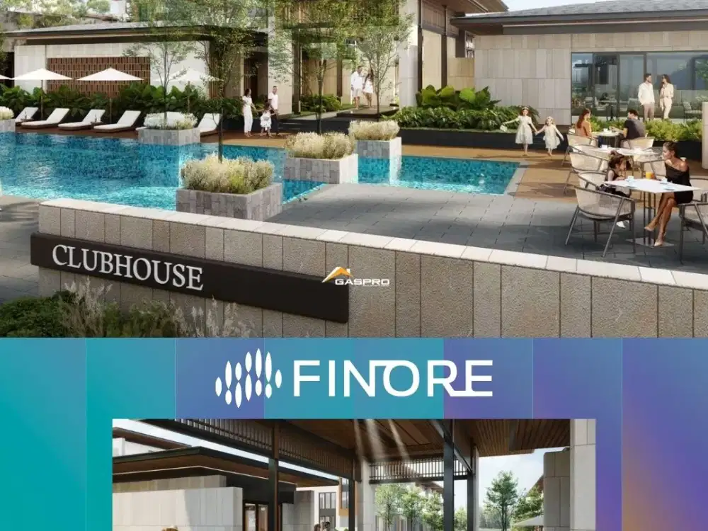 Cluster Finore By Summarecon Serpong 7X17 3Lantai 3,8Milyar Termurah