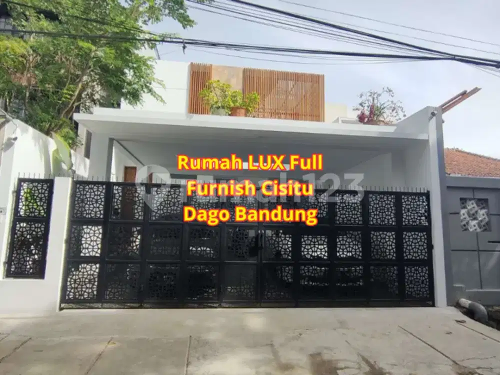 Rumah Dijual Dago Bandung | Baru 2023, Fully Furnished, SHM