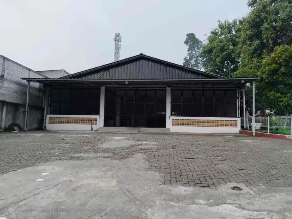 Disewakan  lahan usaha utk cafe/resto di Raya Pekayon, Jatirasa, Jatiasih, Bekasi