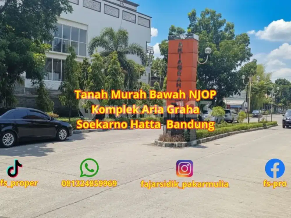 Tanah Siap Bangun Murah Bawah NJOP Kota Bandung