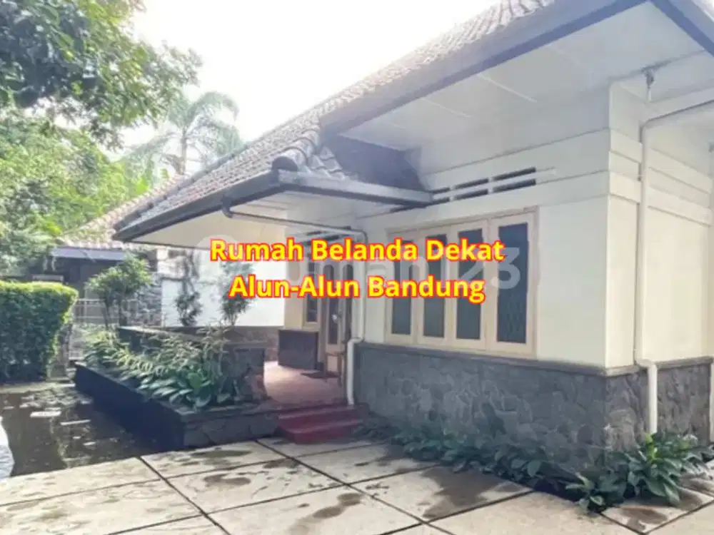 Rumah Belanda SHM Dekat Alun Alun Bandung Kota Bandung