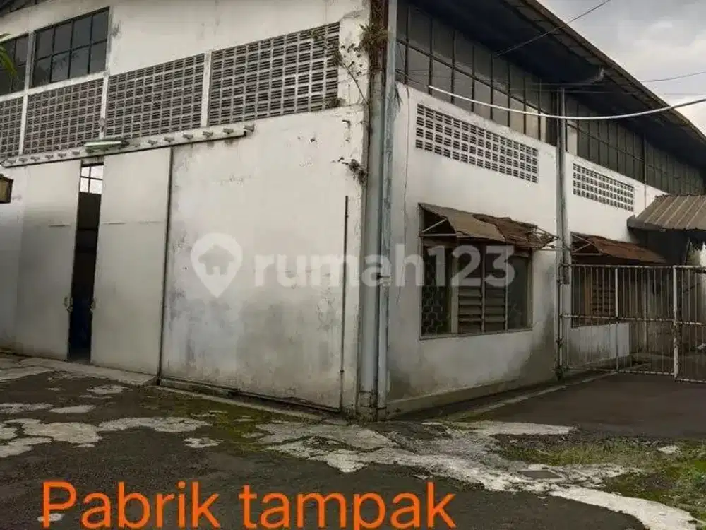 Gudang Pabrik Murah Pisan Dibawah NJOP Bandung Kota