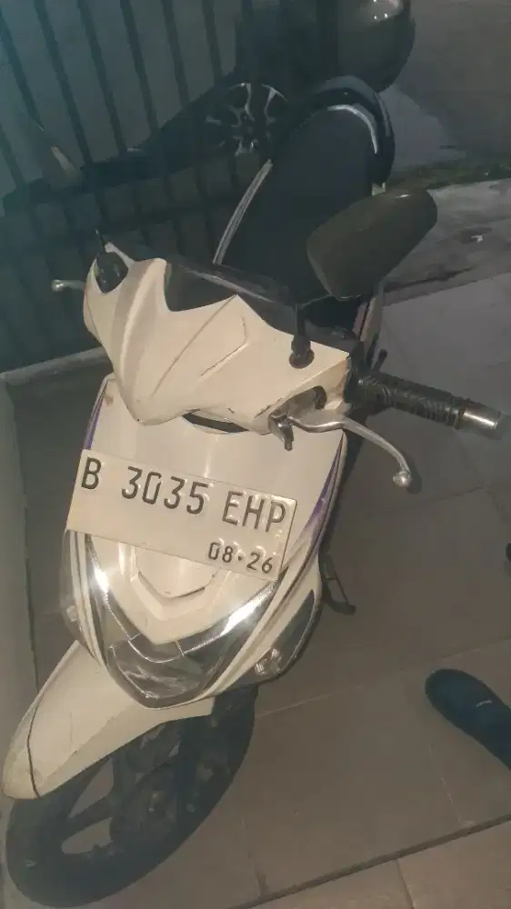 Honda Beat Pop 2016 Putih – Siap Pakai