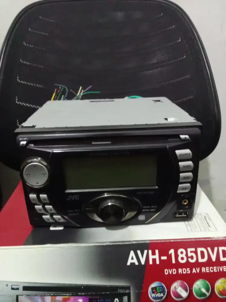 Head unit JVC dobel din segel