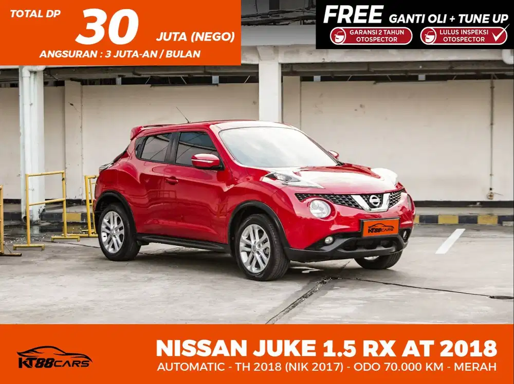 NISSAN JUKE 1.5 RX AT 2018